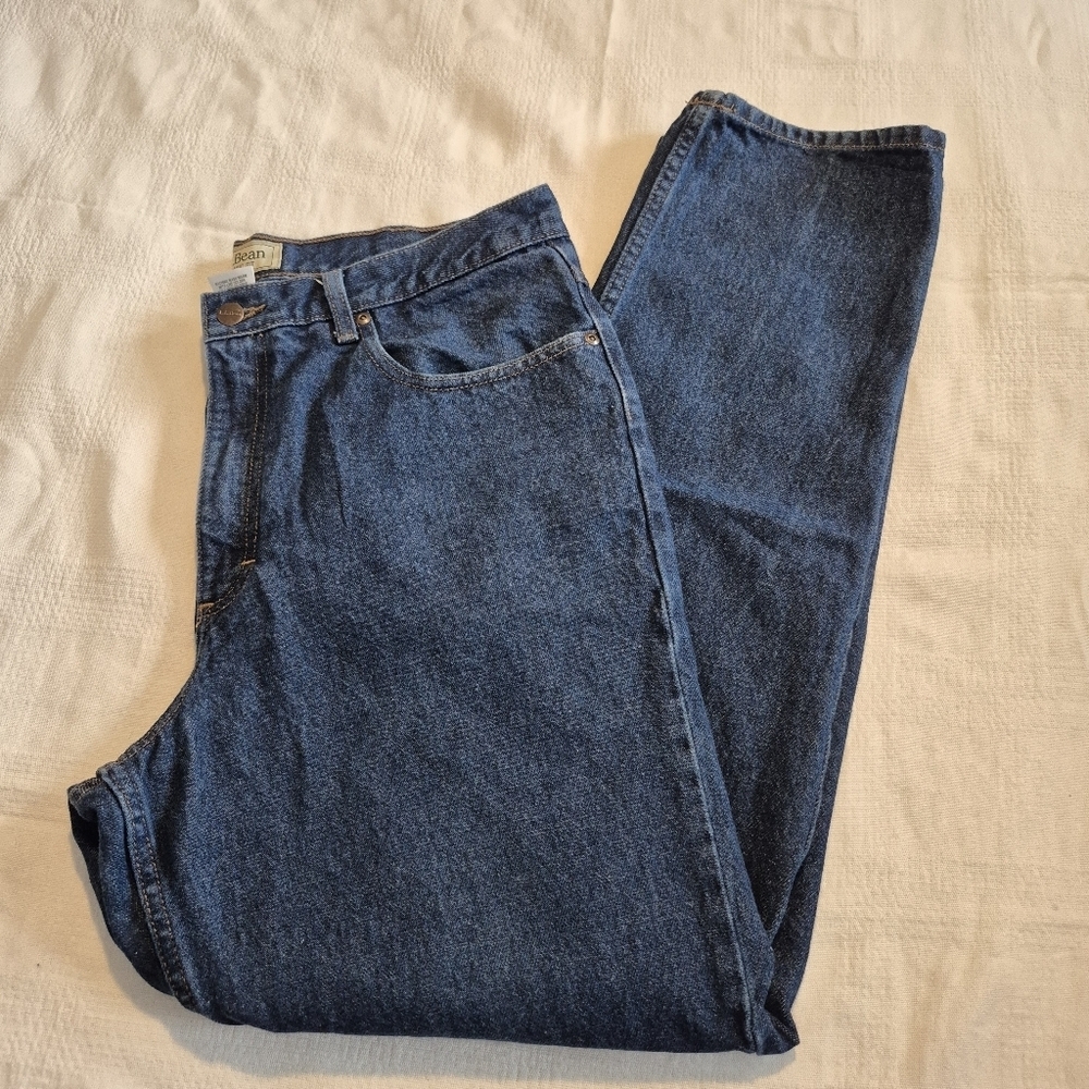 L. L. Bean Men's 36 x 32 Double L Jeans, Standard Fit, Straight Leg EUC